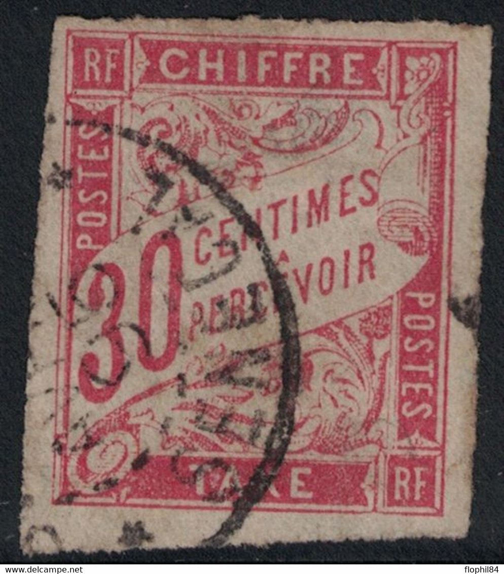 COLONIES GENERALES - TAXE - N°22 - OBLITERATION  CACHET A DATE - *SENEGAL* - COTE 30€. - Postage Due