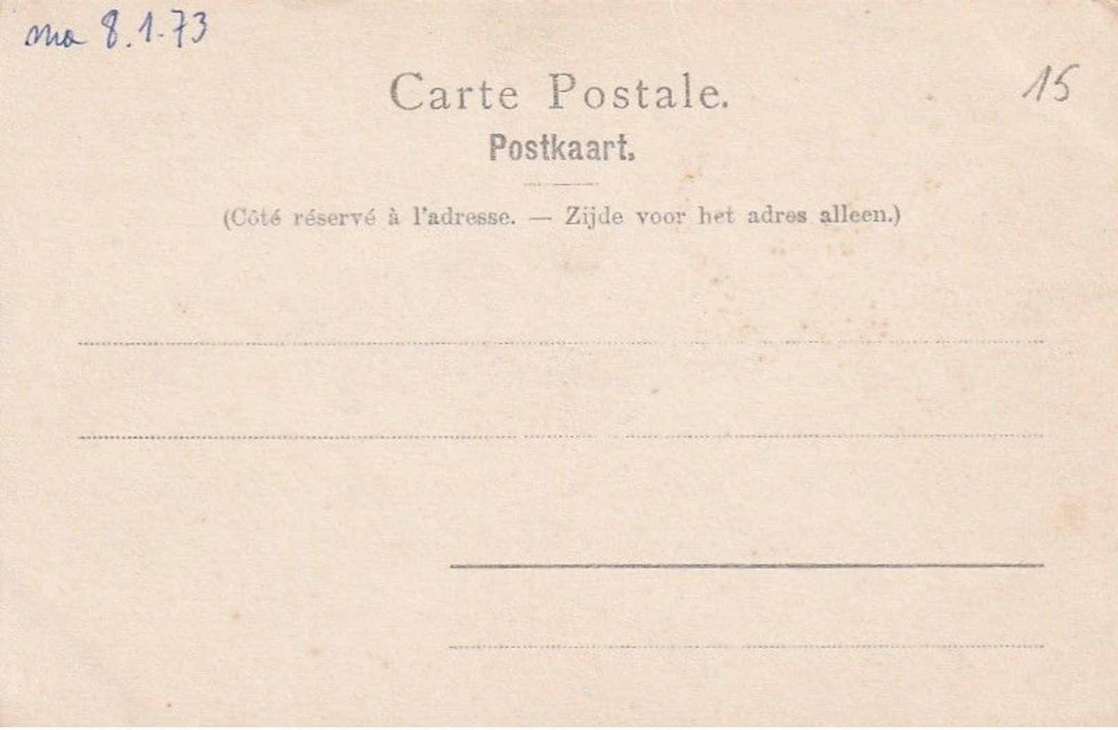 Postkaart - Post Card - Carte Postale : TURNHOUT - La Poste - Turnhout