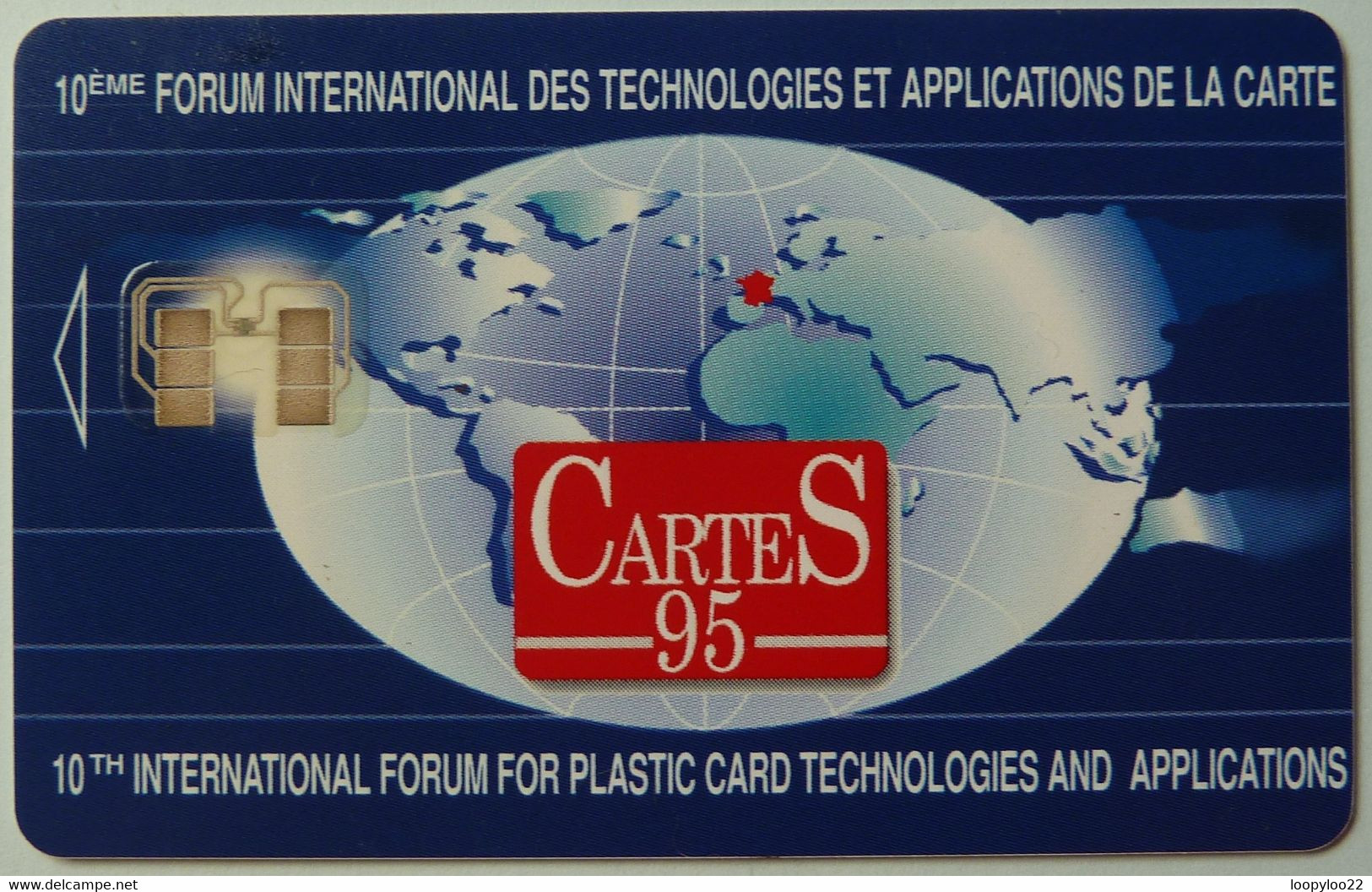 FRANCE - Chip - Soliac Demo - Cartes 95 - Smart Card - Mint - Unclassified