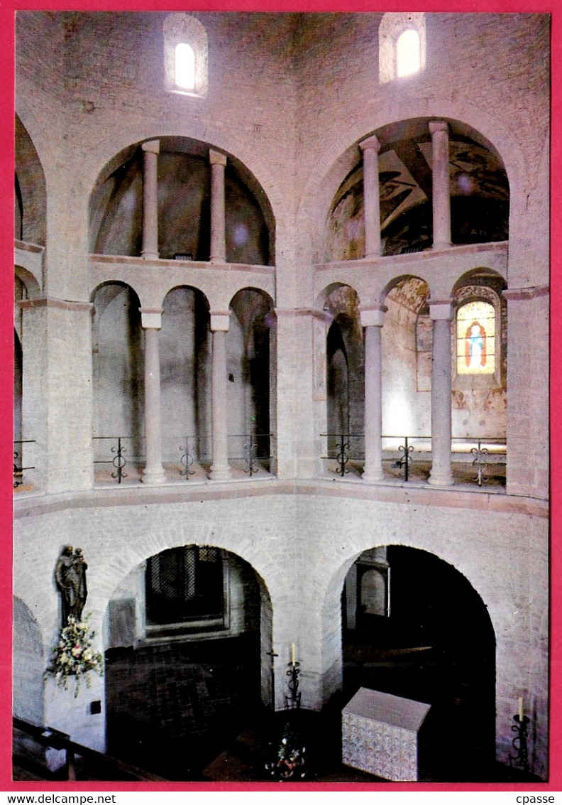 CPM 68 OTTMARSHEIM Haut-Rhin - Eglise Octogonale Du XIe S. ° Edition France Publicité - Ottmarsheim