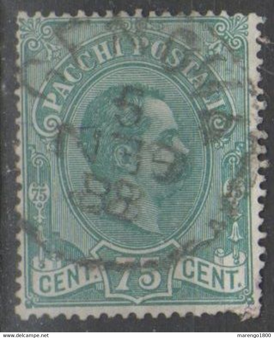 ITALIA 1884 - Pacchi 75 C. - Colis-postaux