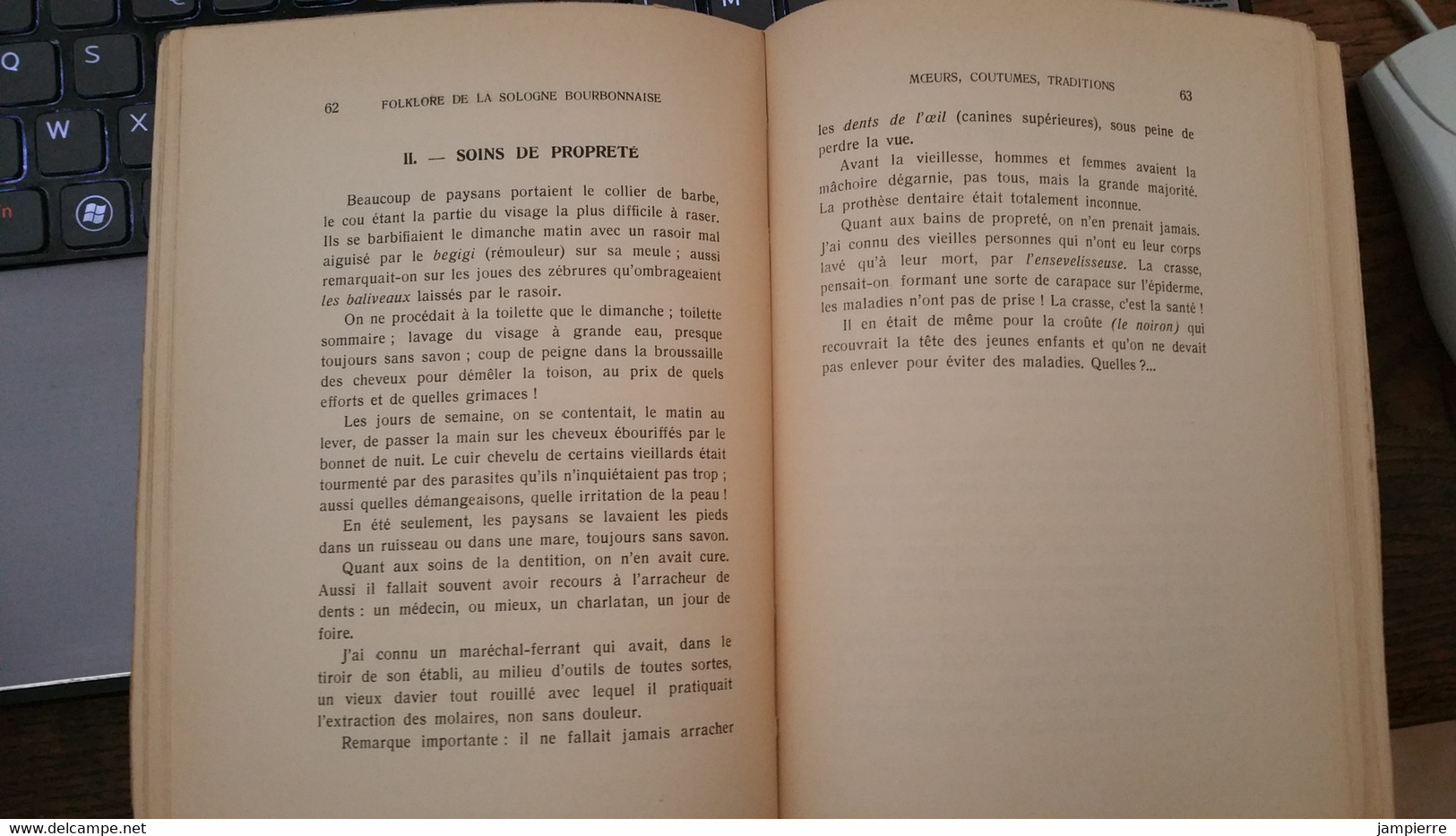 Essai De Folklore De La Sologne Bourbonnaise, Claude Rouleau - Préface De Joseph Viple - 1935, 186 Pages - Bourbonnais