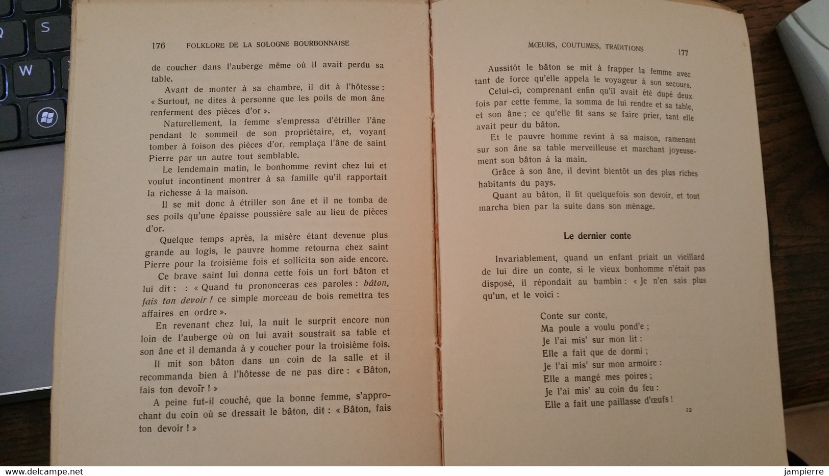 Essai De Folklore De La Sologne Bourbonnaise, Claude Rouleau - Préface De Joseph Viple - 1935, 186 Pages - Bourbonnais