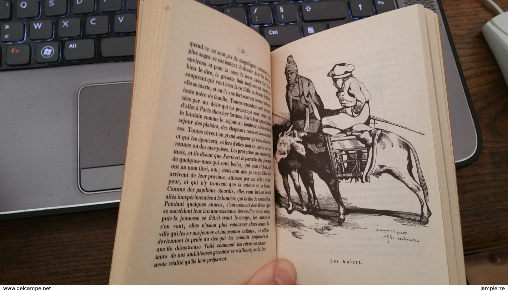 Physiologie Du Bourbonnais, Par B. Lewis, Illustrée De 60 Gravures Par Pottin - Réimpression De 1981, 196 Pages - Bourbonnais