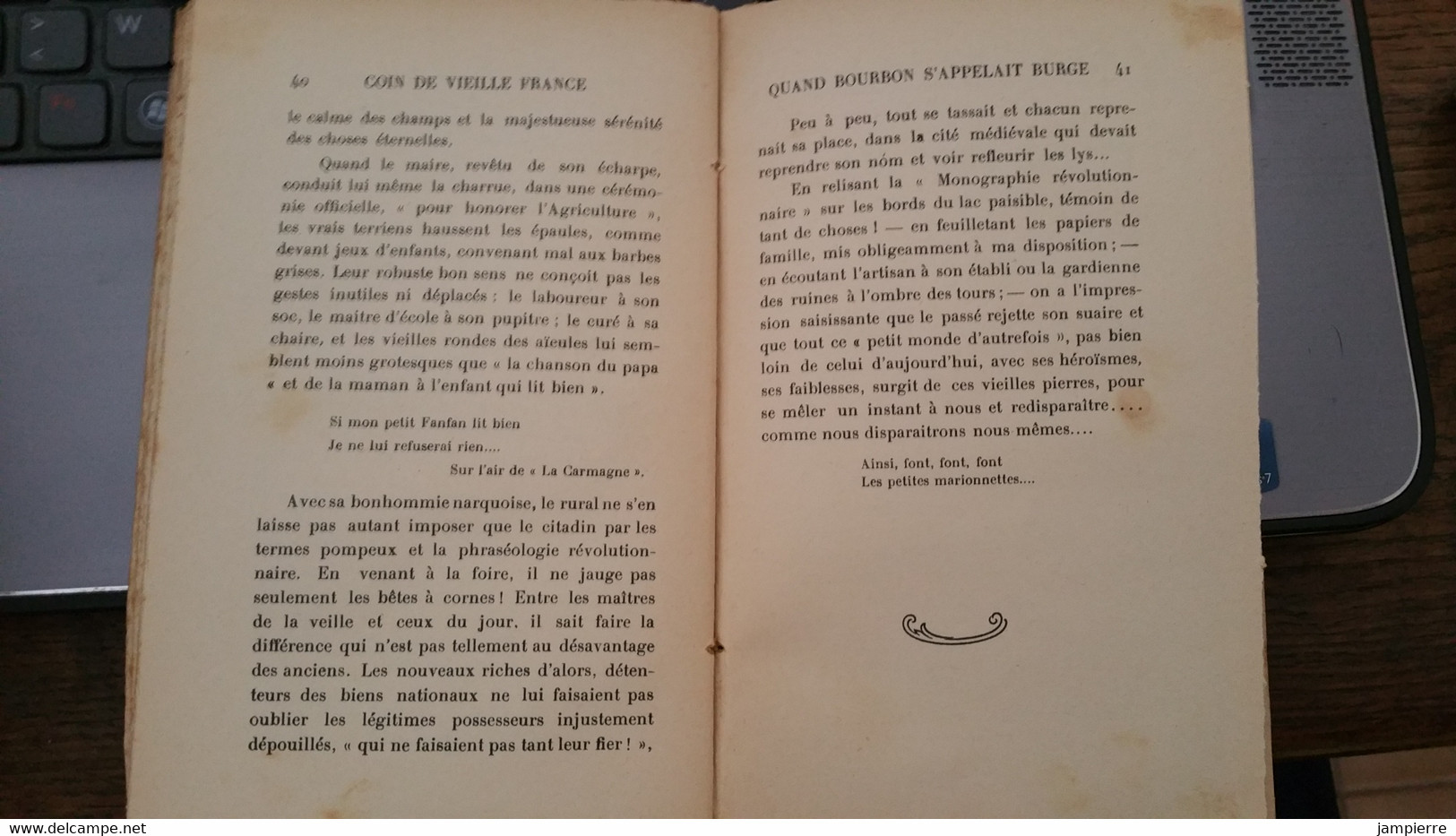 Bourbon-L'Archambault (03, Allier) - Mon Vieux Bourbon, Par H.A. Dourliac - 1927, 86 Pages - Bourbonnais