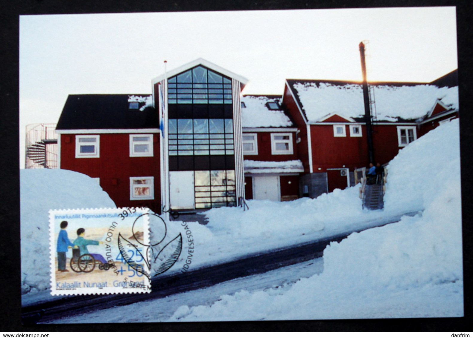 Greenland    1996    Minr. 296y  Maximum Cards  ( Lot 426 ) - Maximumkaarten