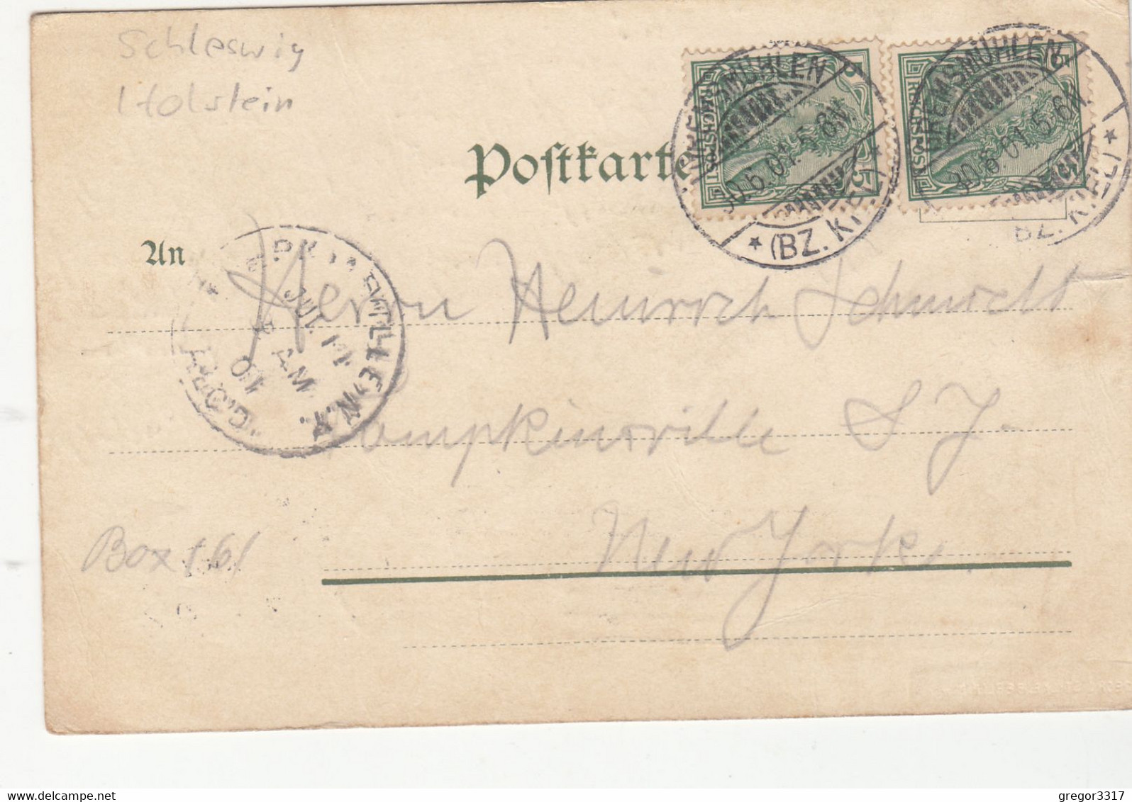 1687) EUTIN - Grossherzogl. Schloss - Hauptfront Mit Personen - LITHO - Alt !! 30.06.1901 !! - Eutin