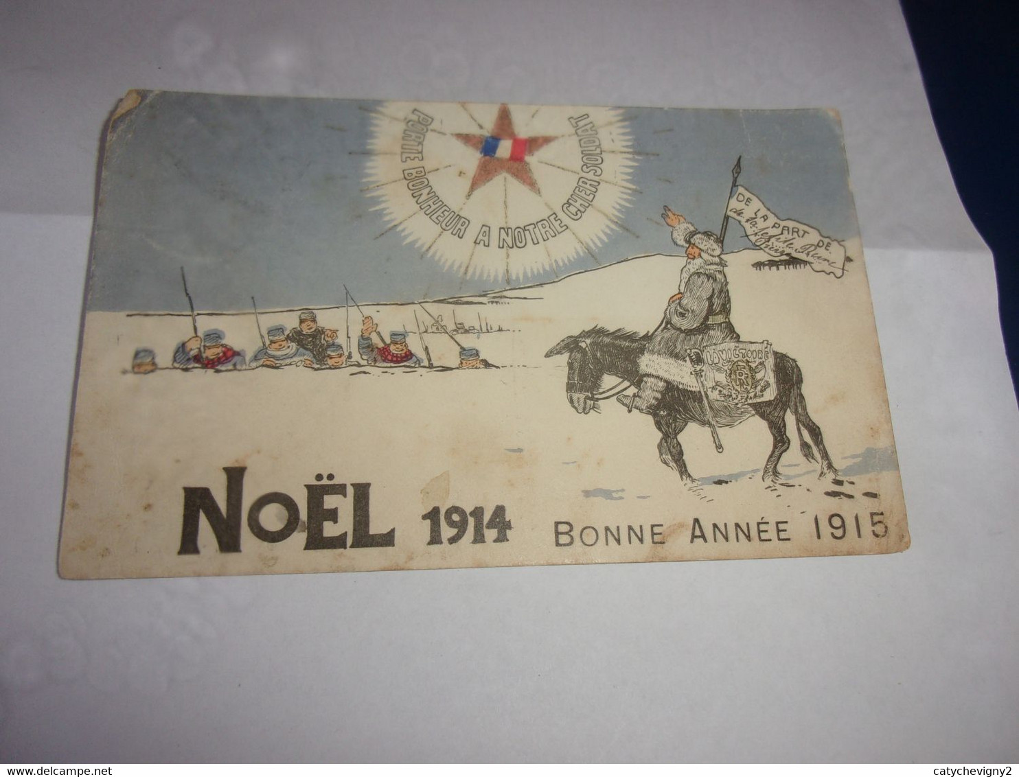 CPA  ANCIENNES CPA JOYEUX NOEL  1914 - Other & Unclassified