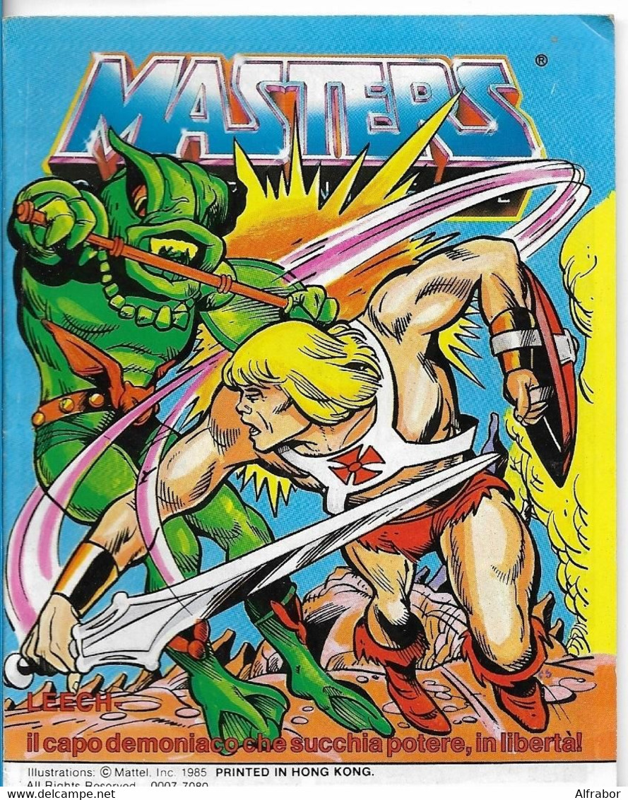 MASTERS OF THE UNIVERSE - COMICS - 1985 - LEECH - EIN SAUGMONSTER... - IL CAPO DEMONIACO... - ITALIANO & DEUTSCHE - Masters Of The Universe