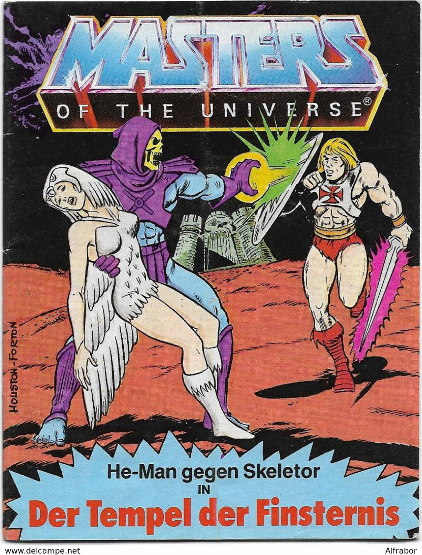 MASTERS OF THE UNIVERSE - COMICS BOOK - 1980'S - TEMPIO DELLE TENEBRE- DER TEMPEL DER FINSTERNIS - ITALIANO & DEUTSCHE - Masters Of The Universe