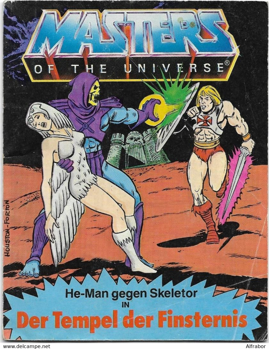 MASTERS OF THE UNIVERSE - COMICS BOOK - 1980'S - TEMPIO DELLE TENEBRE- DER TEMPEL DER FINSTERNIS - ITALIANO & DEUTSCHE - Maestros Del Universo