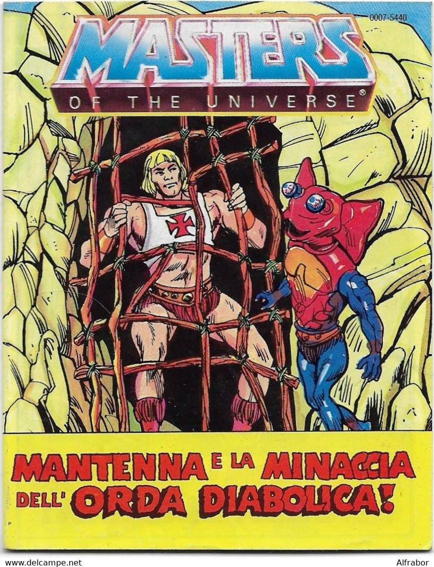 MASTERS OF THE UNIVERSE - COMICS BOOK - 1984 - ORDA DIABOLICA - DER TEMPEL DER FINSTERNIS - ITALIANO & DEUTSCHE - Maîtres De L'Univers