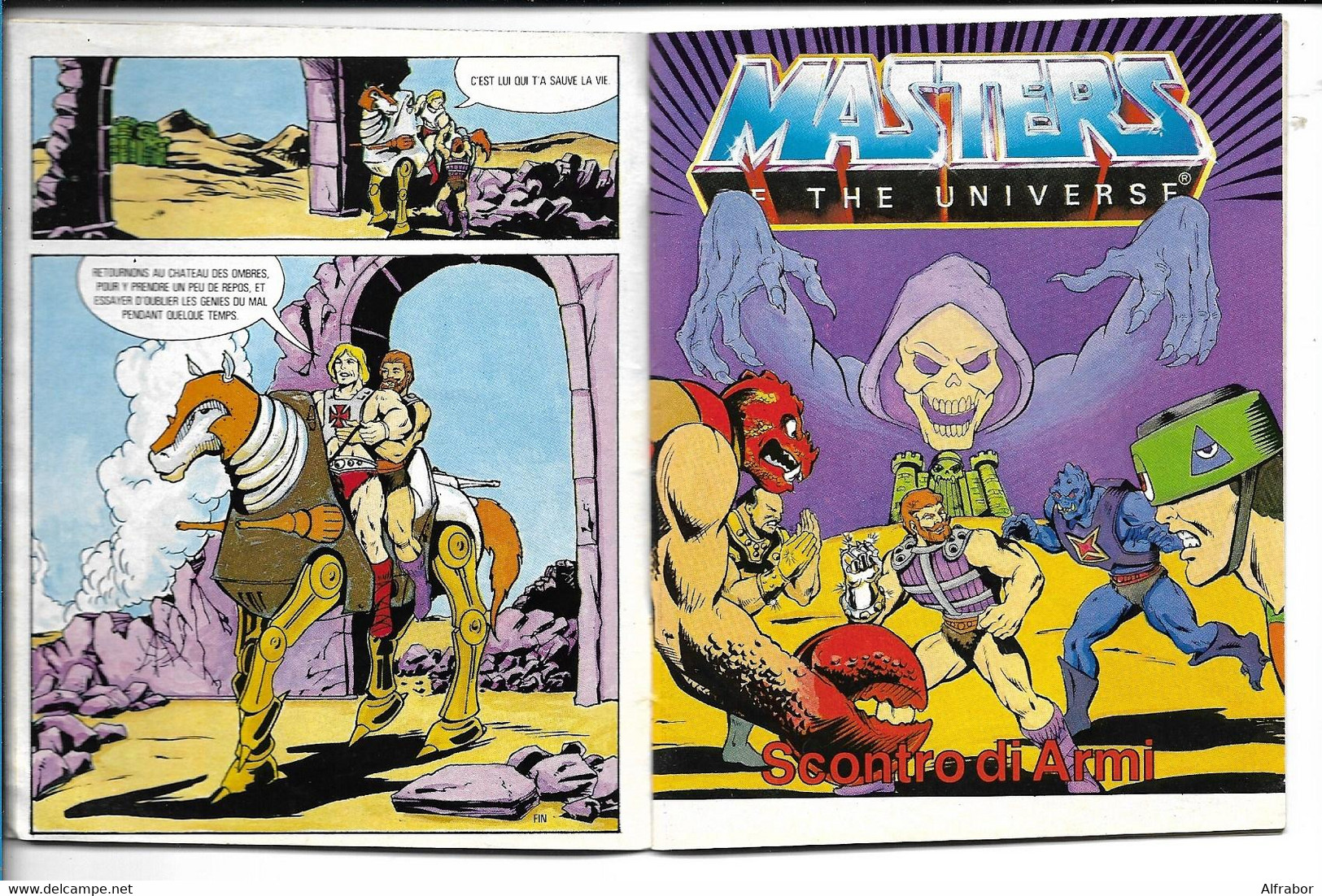 MASTERS OF THE UNIVERSE - COMICS BOOK 1986- CLASH OF THE ARMS - LE CLASH DES ARMES - SCONTRO DI ARMI - EINER GEGEN ALLE - Maîtres De L'Univers