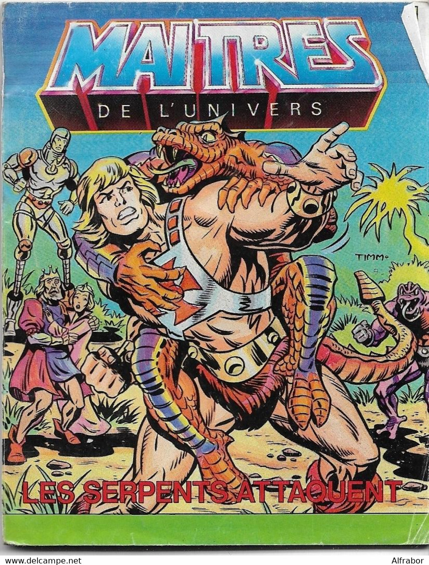 MASTERS OF THE UNIVERSE - COMICS BOOK 1985- LES SERPENTS ATTAQUENT /SNAKE ATTACK / SCHLANGENBRUT /L'ATTACO DEI SERPENTI- - Maîtres De L'Univers