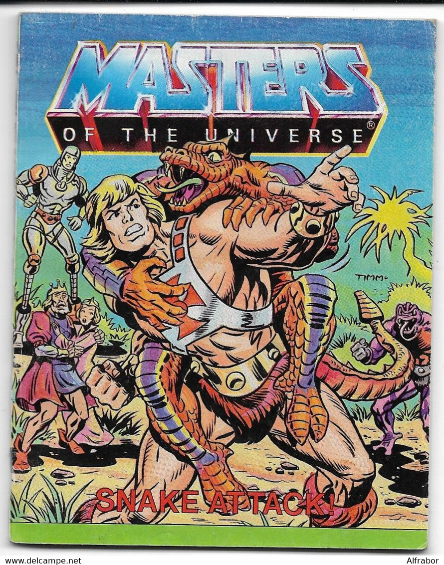 MASTERS OF THE UNIVERSE - COMICS BOOK 1985- LES SERPENTS ATTAQUENT /SNAKE ATTACK / SCHLANGENBRUT /L'ATTACO DEI SERPENTI- - Maestros Del Universo