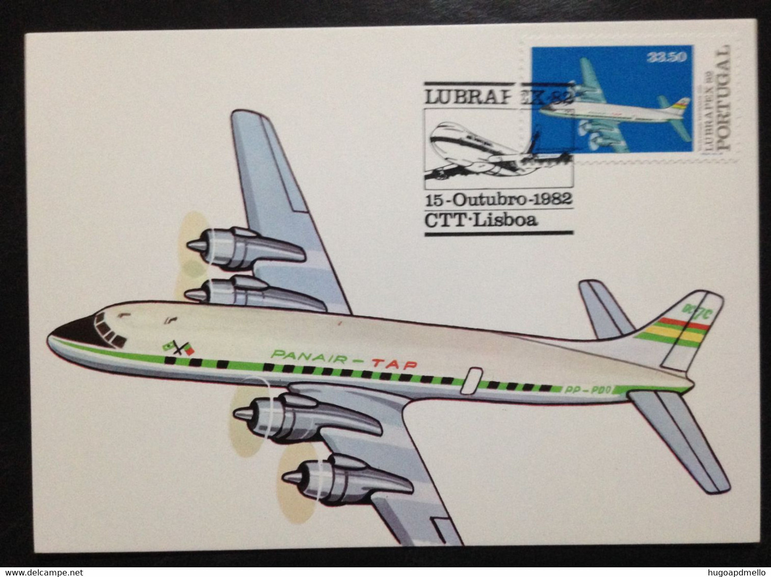 PORTUGAL, Maximum Card, « Philatelic Exhibition », « Aviation », 1982 - Maximum Cards & Covers