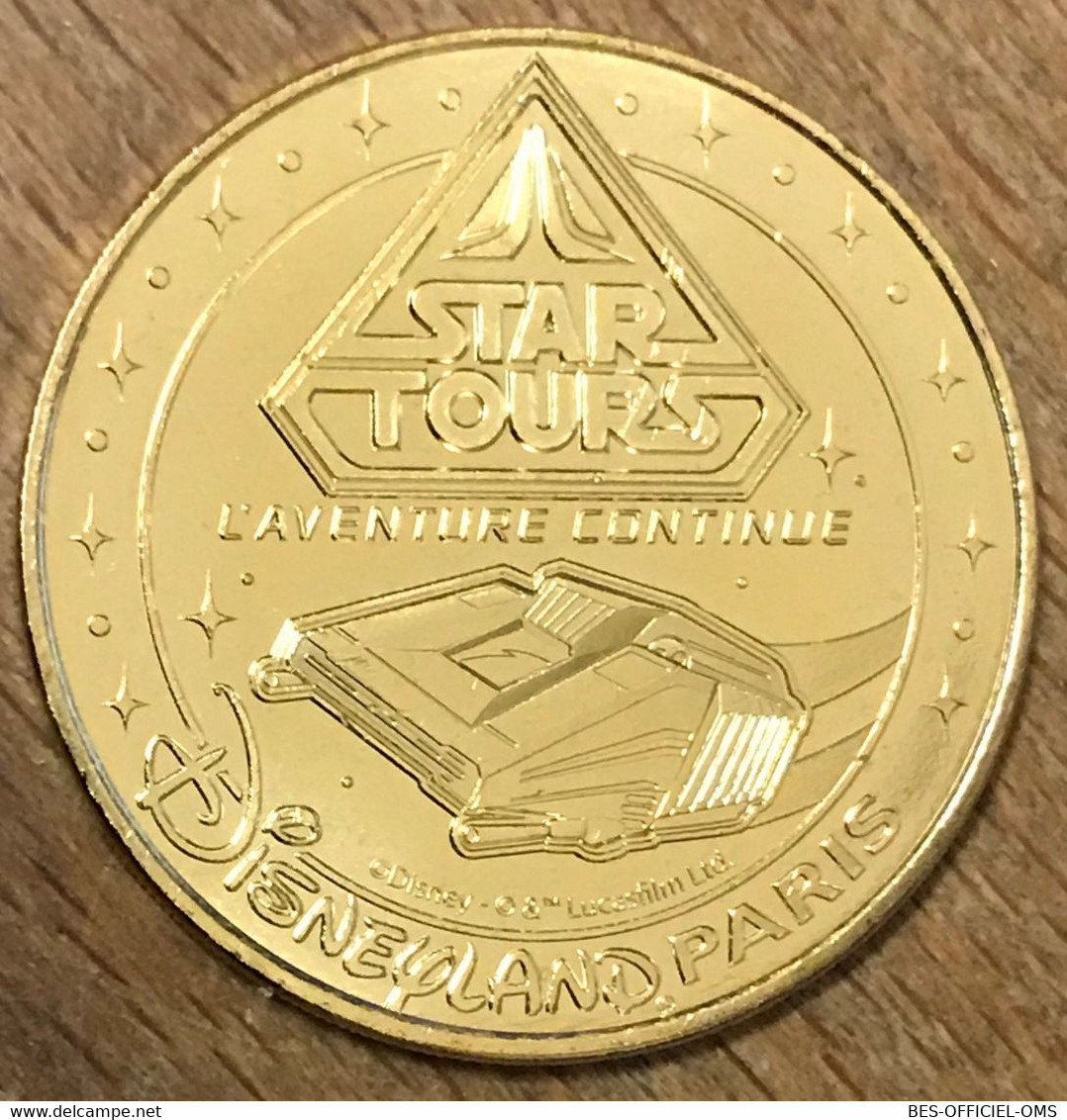 77 STAR WARS DISNEYLAND PARIS STAR TOURS DISNEY MDP 2018 MÉDAILLE MONNAIE DE PARIS JETON TOURISTIQUE TOKENS MEDALS COINS - 2018