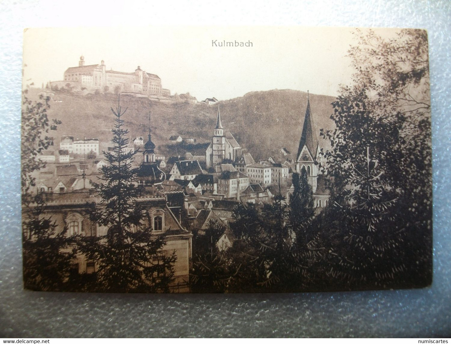 Carte Postale Allemagne - Kulmbach  (Petit Format Noir Et Blanc Non Circulée ) - Kulmbach