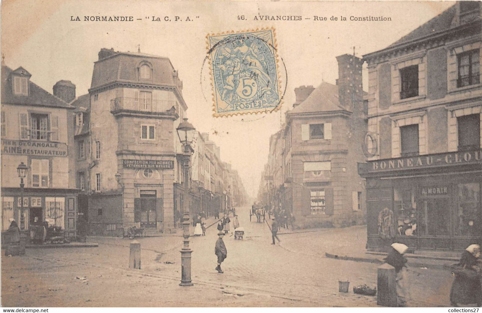 50-AVRANCHES- RUE DE LA CONSTITUTION - Avranches