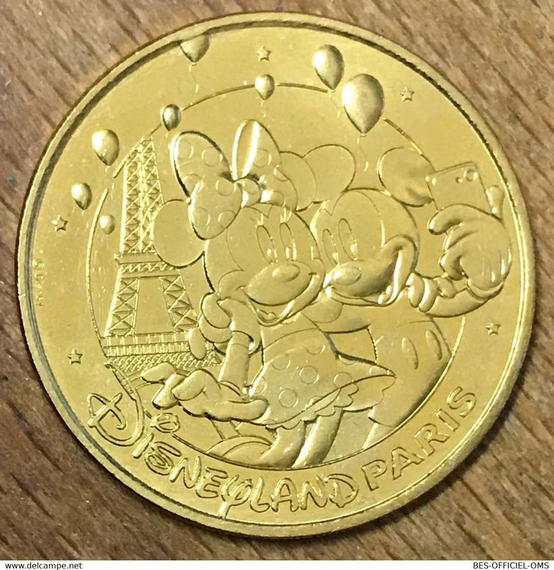 77 DISNEYLAND MINNIE & MICKEY DISNEY MDP 2018 MÉDAILLE SOUVENIR MONNAIE DE PARIS JETON TOURISTIQUE MEDALS COINS TOKENS - 2018