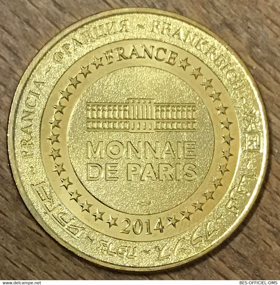 78 ÉLANCOURT FRANCE MINIATURE MDP 2014 MÉDAILLE MONNAIE DE PARIS JETON TOURISTIQUE MEDALS COINS TOKENS - 2014