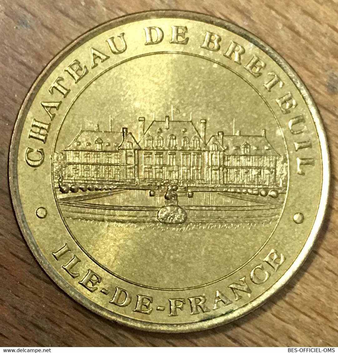 78 CHOISEL CHÂTEAU DE BRETEUIL MDP 2002 MÉDAILLE MONNAIE DE PARIS JETON TOURISTIQUE MEDALS COINS TOKENS - 2002