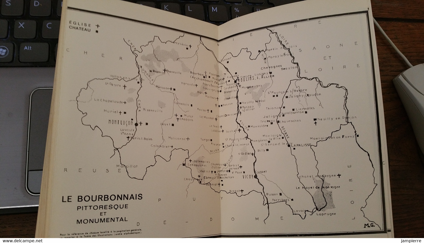 Le Bourbonnais en poche , Marcel Génermont - 1971, 108 pages / Tiré à 300 exemplaires