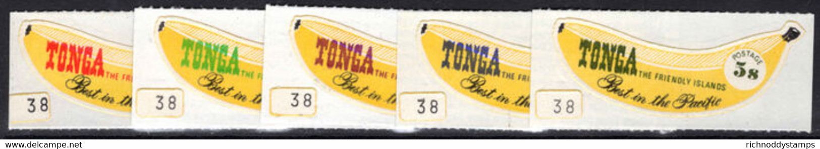 Tonga 1969 Banana Coils Stamps Unmounted Mint. - Tonga (...-1970)