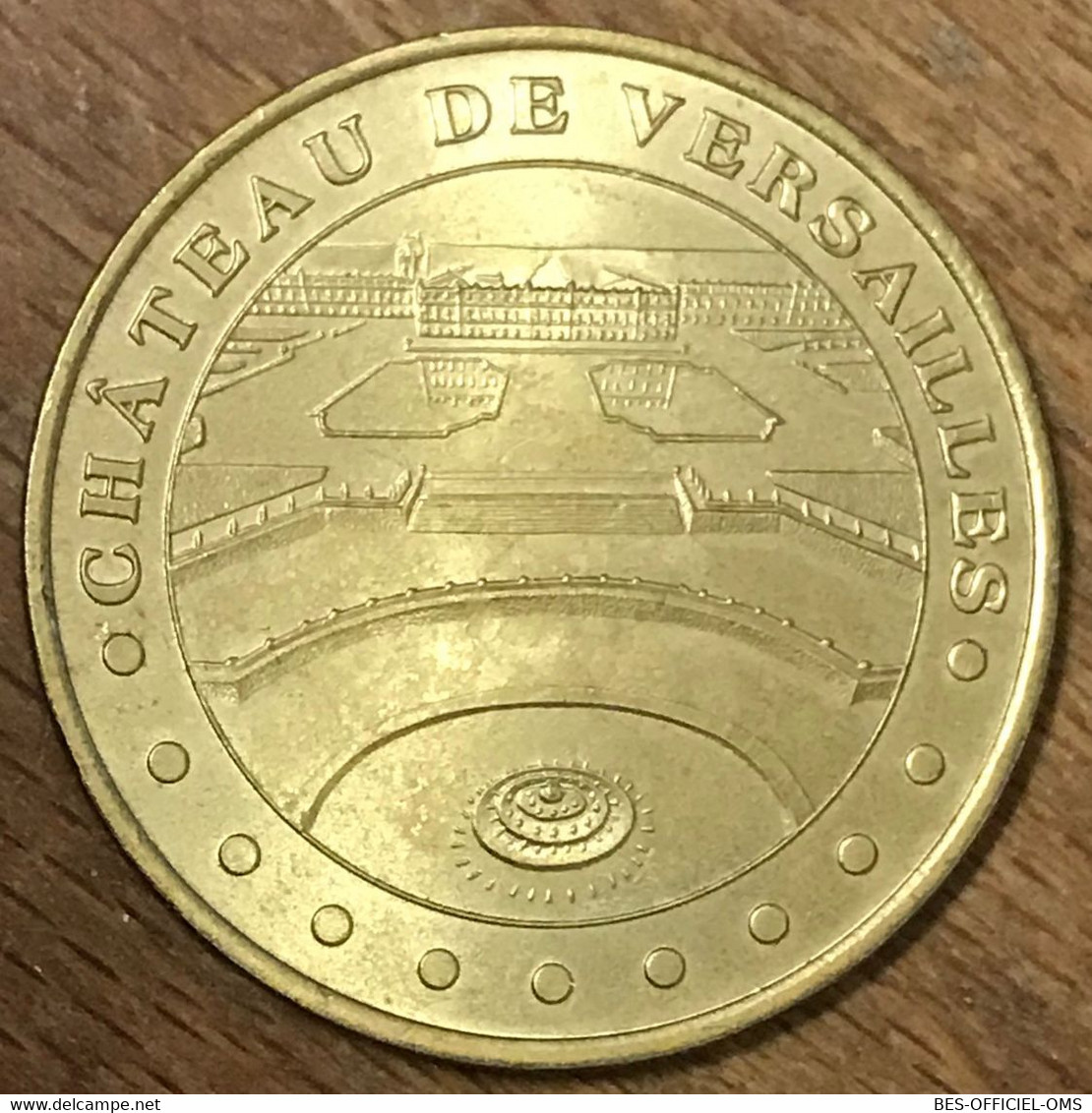 78 CHÂTEAU DE VERSAILLES MDP 2001 MÉDAILLE SOUVENIR MONNAIE DE PARIS JETON TOURISTIQUE MEDALS COINS TOKENS - 2001
