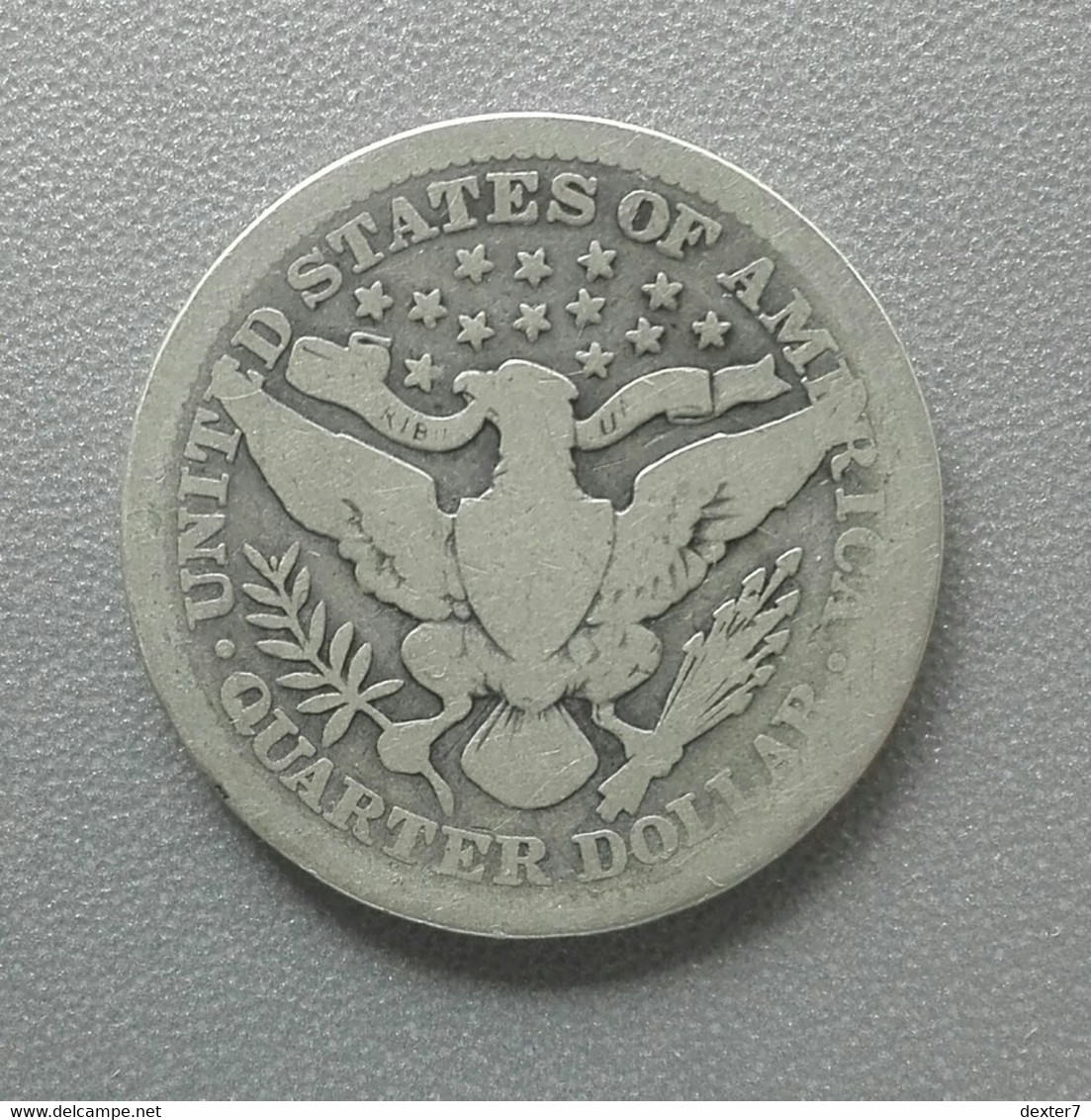 United States Quarter Dollar 1909 Barber Argento Silver - 1916-1947: Liberty Walking (Liberté Marchant)