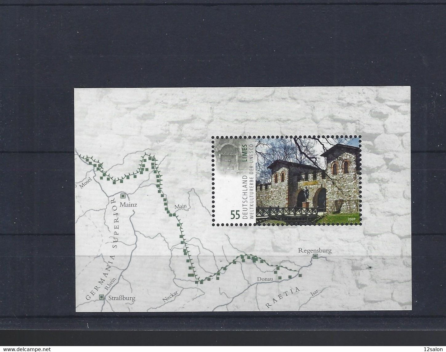 ALLEMAGNE THEME BLOC CHATEAU - Other & Unclassified
