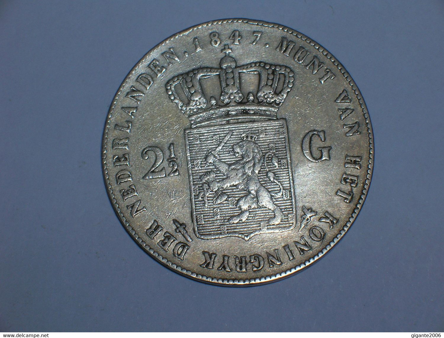 HOLANDA 2-1/2 GULDEN 1847 (10249) - 1840-1849 : Willem II