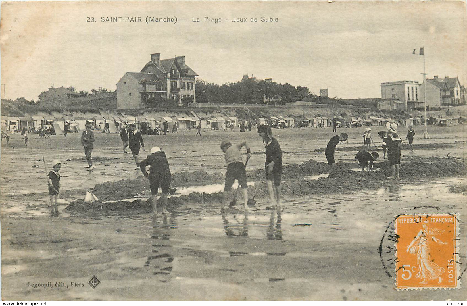 SAINT PAIR LA PLAGE JEUX DE SABLE - Saint Pair Sur Mer