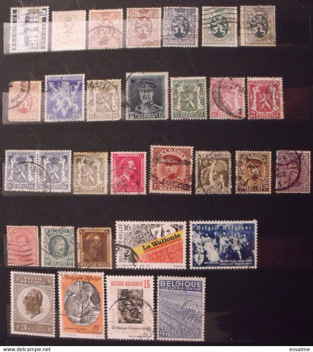 Belgique Belgie. Collection De  60 Timbres - Colecciones