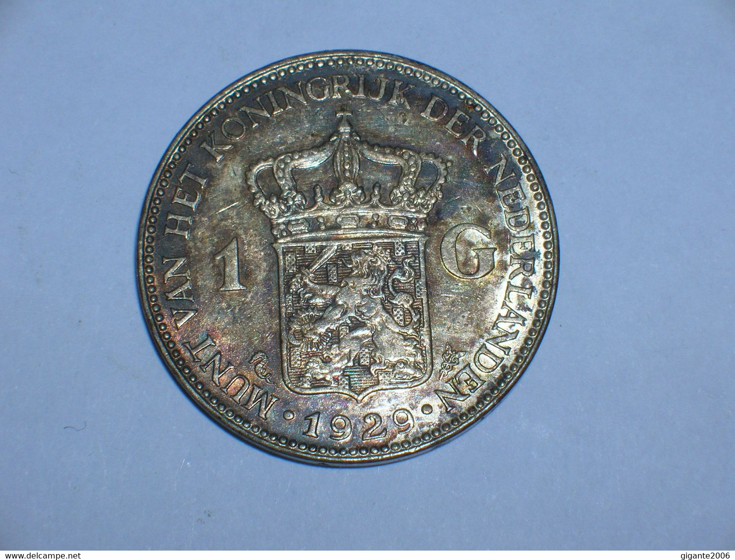HOLANDA 1 GULDEN 1929 (10305) - 1 Gulden