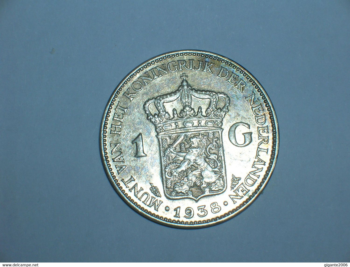 HOLANDA 1 GULDEN 1938 (10312) - 1 Gulden