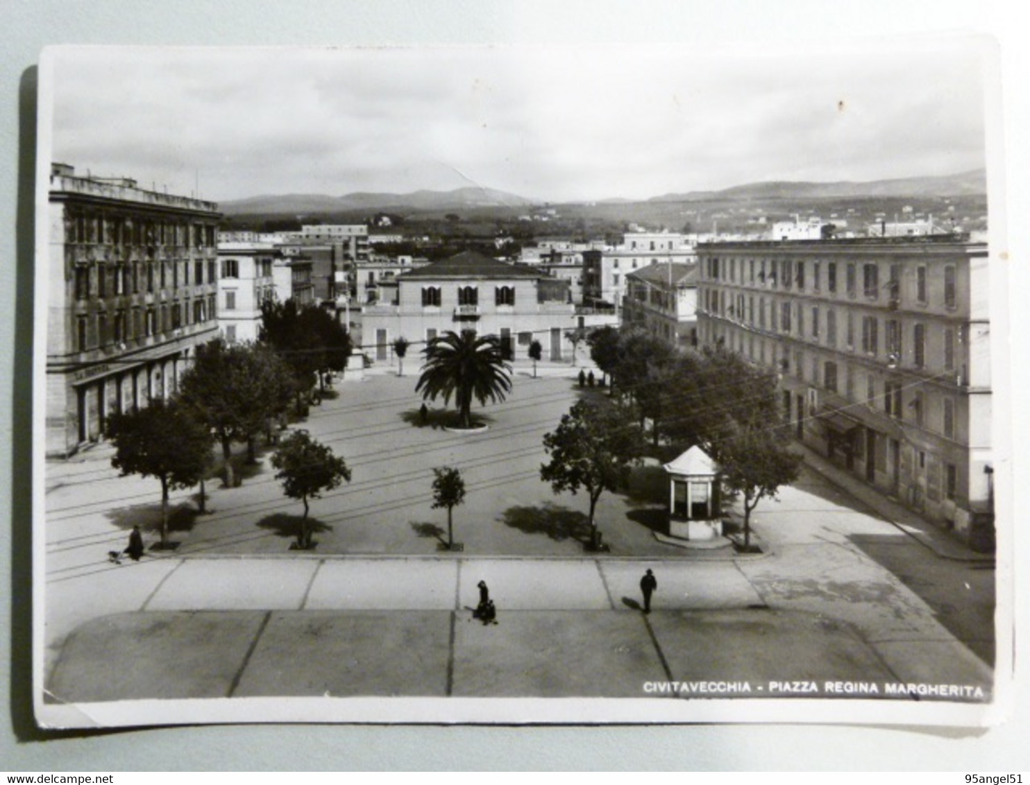 CIVITAVECCHIA - PIAZZA REGINA MARGHERITA 1939 - Civitavecchia