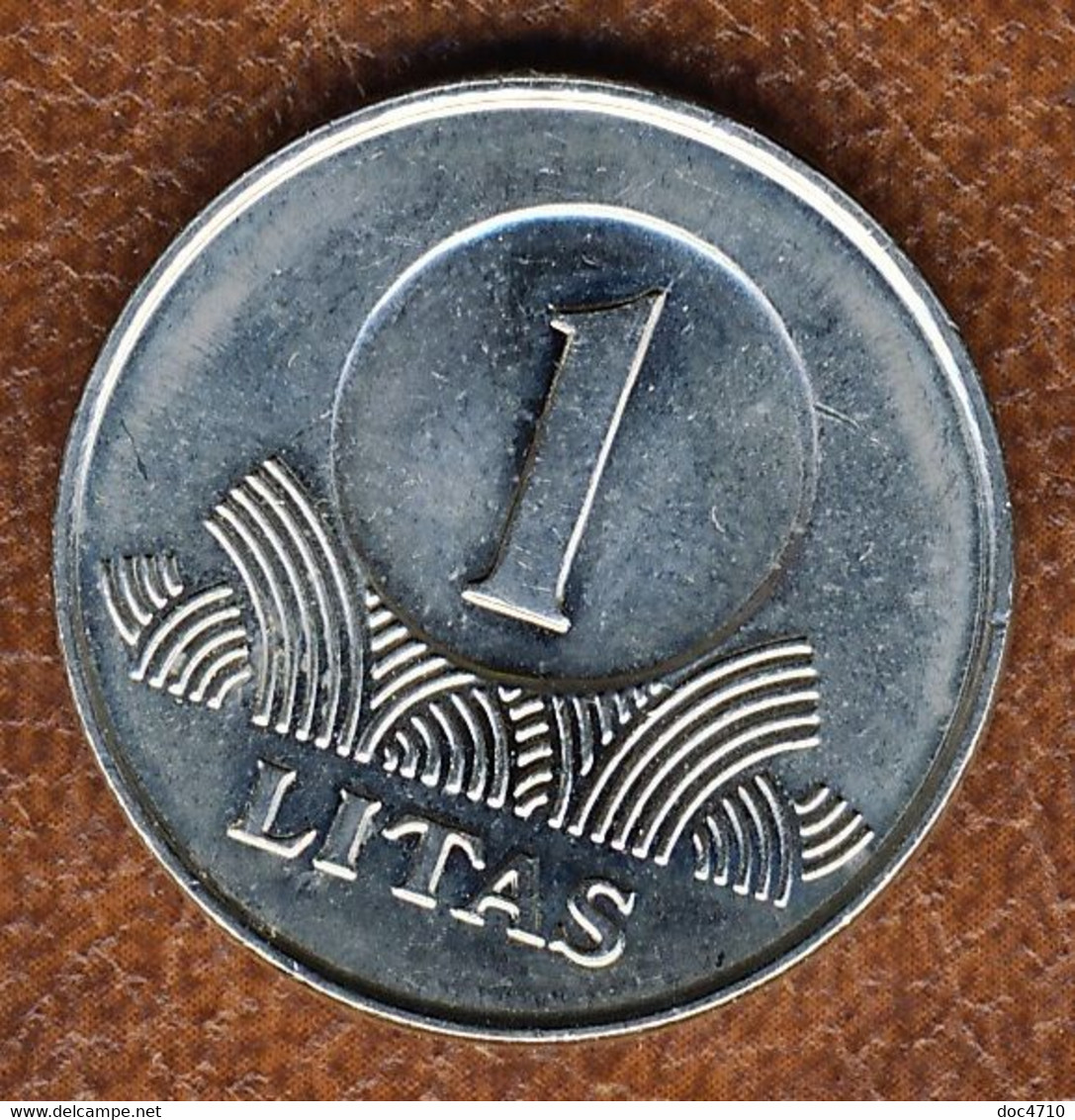 Lithuania 1 Litas 2010, KM#111, AUnc - Lithuania