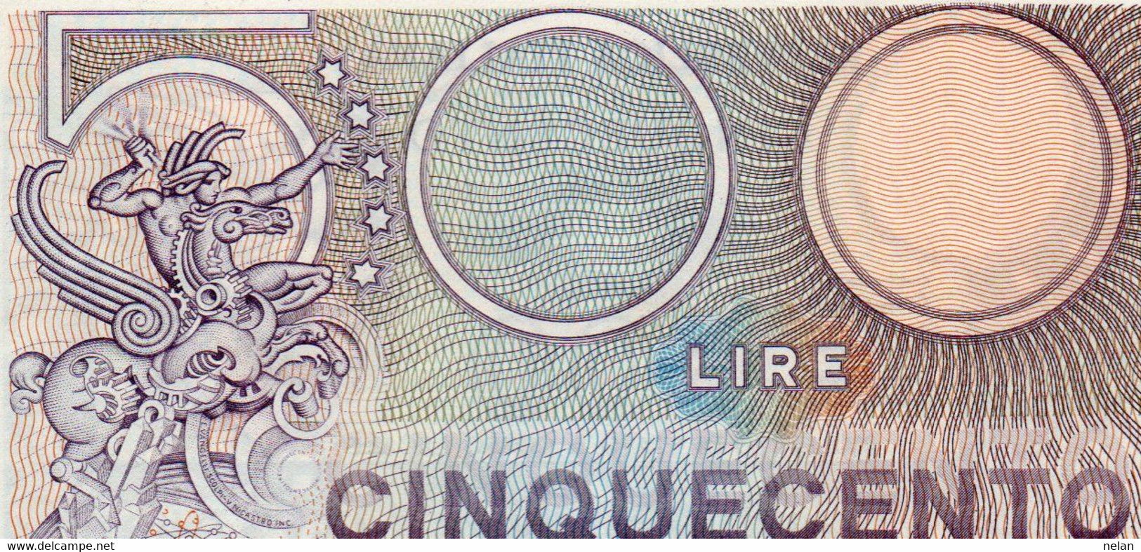 ITALIA 500 LIRE 1979 P-95  UNC - 500 Liras