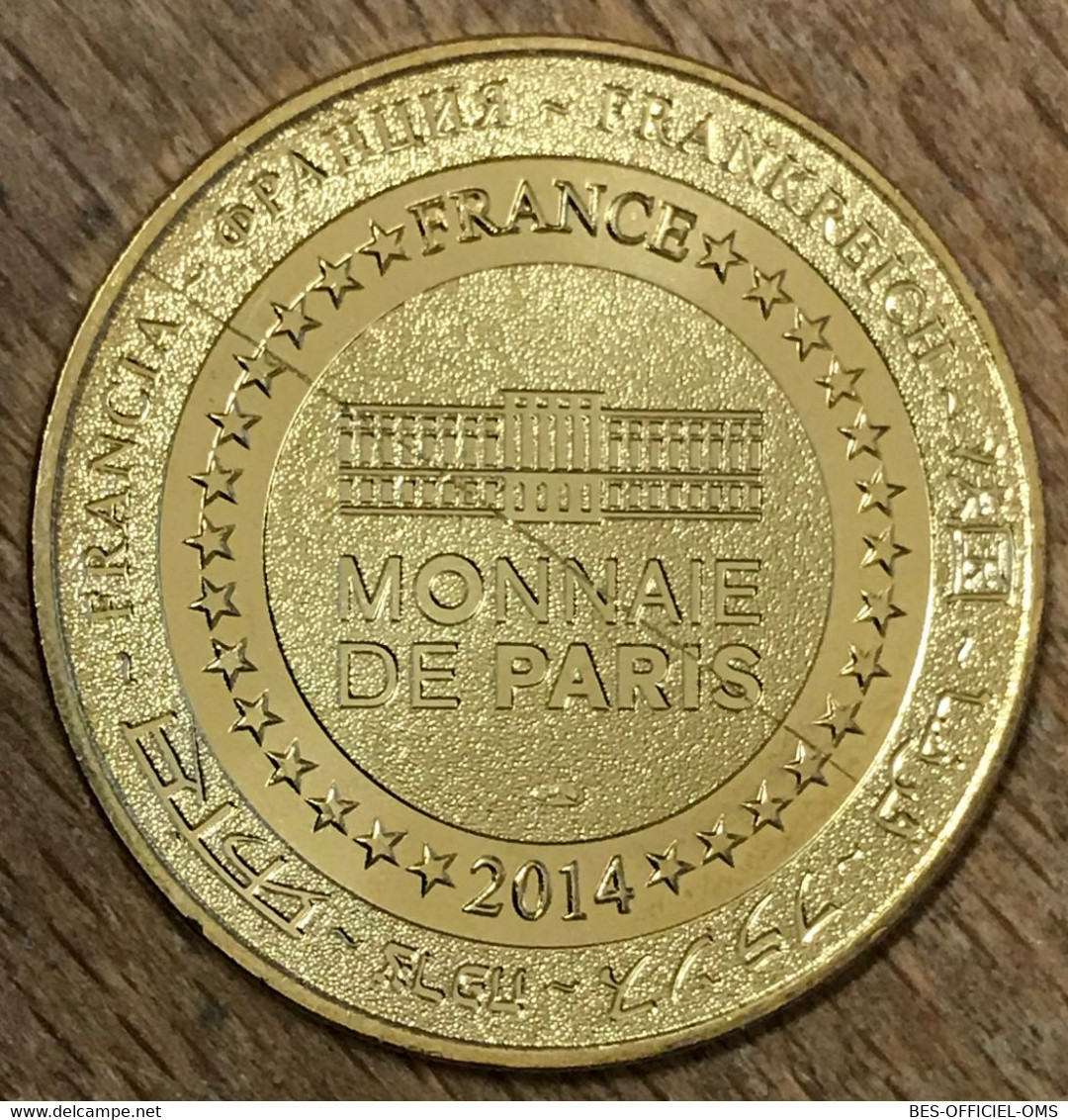 78 SAINT-GERMAIN-EN-LAYE MDP 2014 MÉDAILLE MONNAIE DE PARIS JETON TOURISTIQUE TOKENS MEDALS COINS - 2014