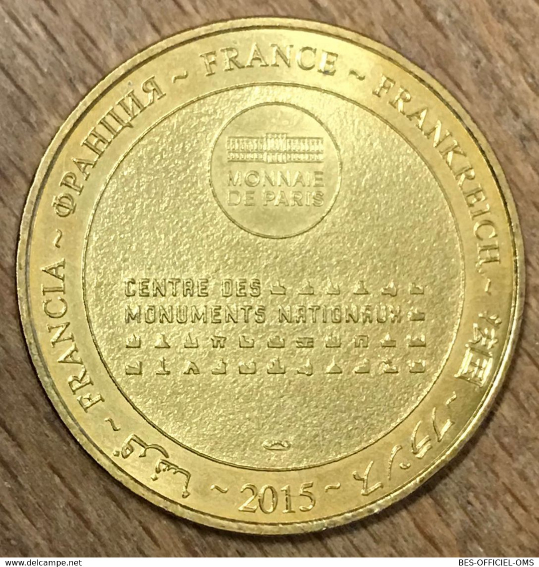 78 CHÂTEAU DE MAISONS-LAFFITTE MDP 2015 MÉDAILLE MONNAIE DE PARIS JETON TOURISTIQUE TOKENS MEDALS COINS - 2015