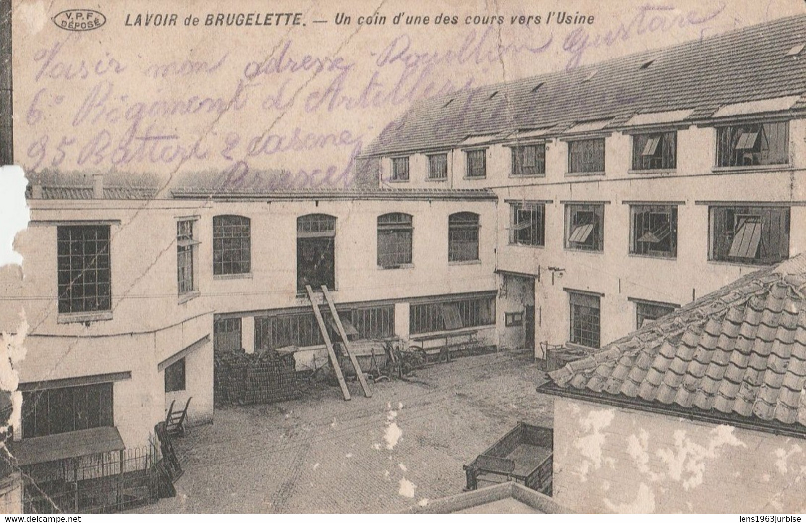 Brugelette , Lavoir , Un Coin D'une Des Cours Vers L'usine , Voir état - Brugelette