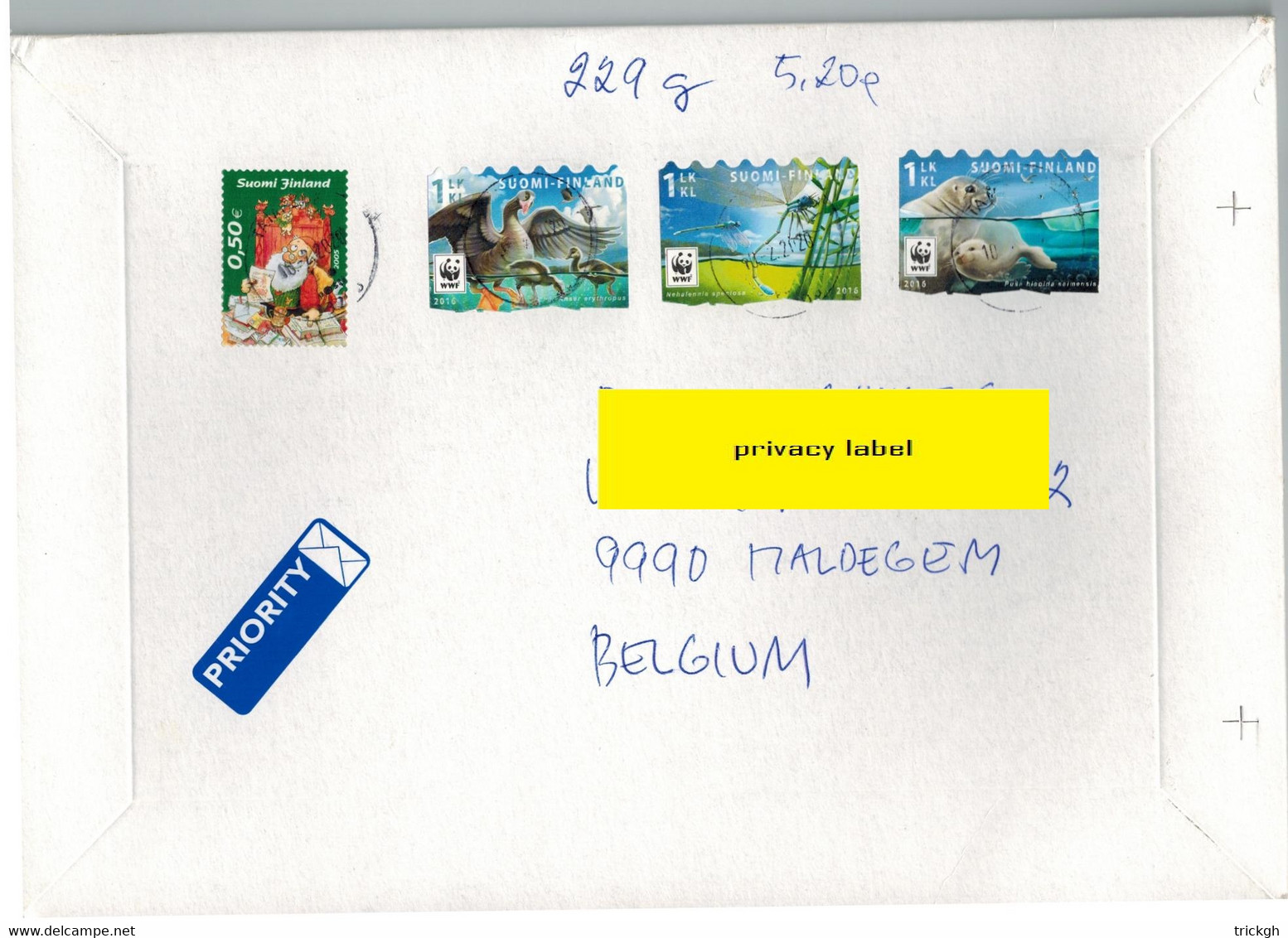 Tampere 2020 >> Maldegem B - Storia Postale