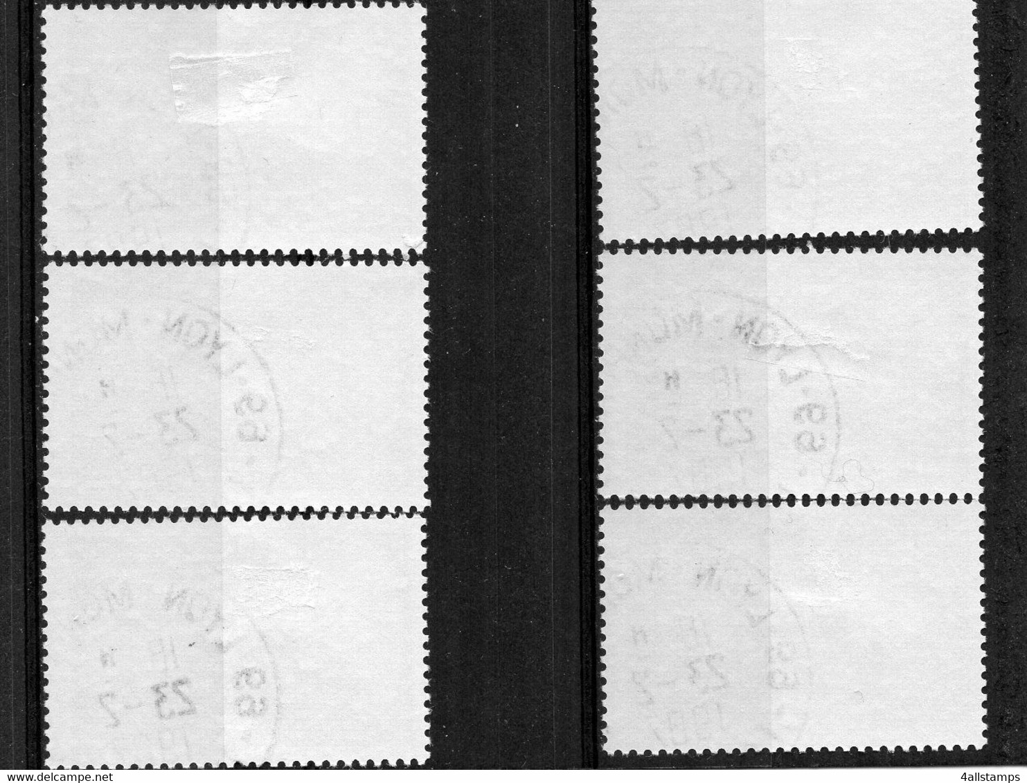 1986  YV  N° 2454/2459  - Oblitéré  Cancelled  Gestempelt  Gestempeld - Used Stamps