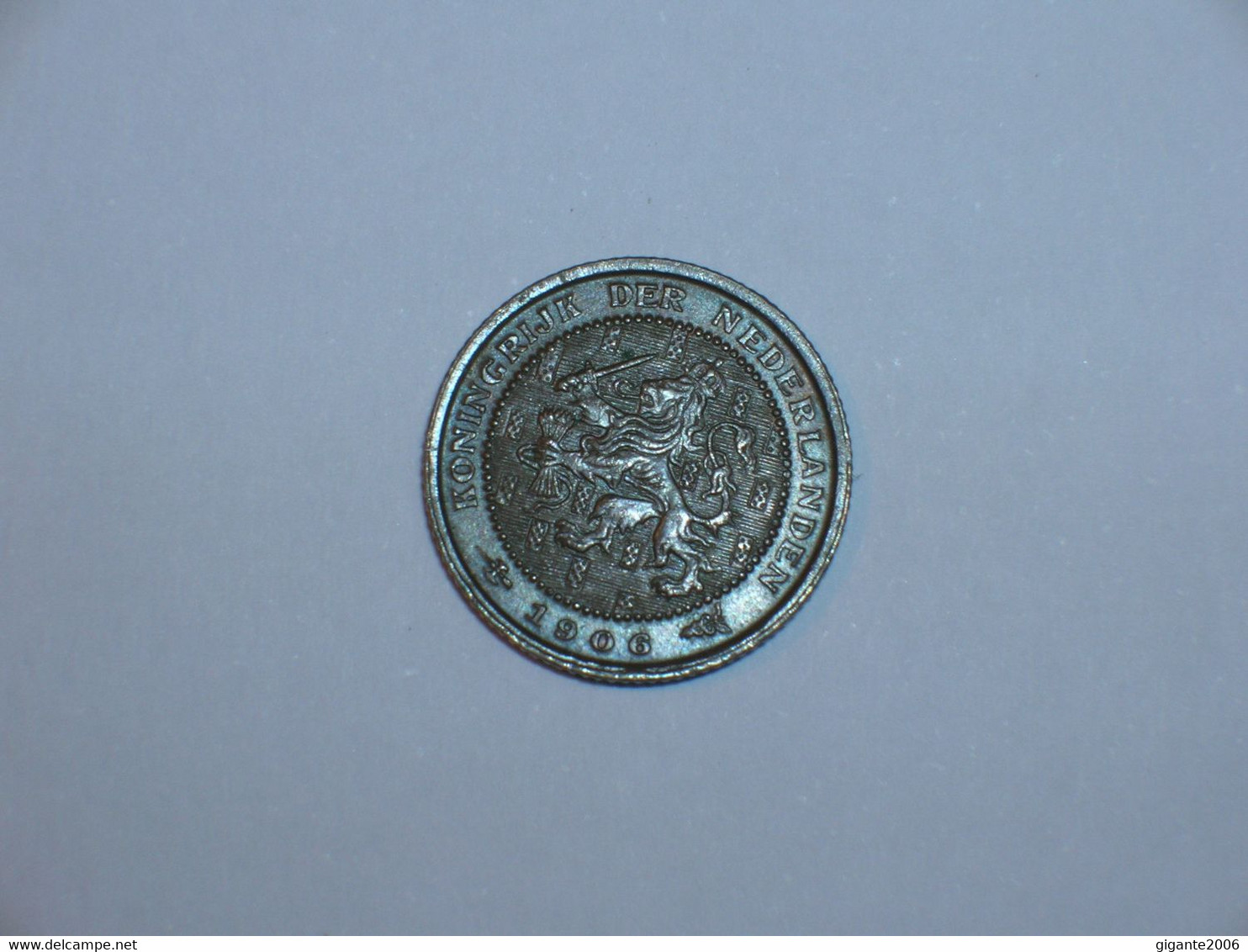 HOLANDA 1/2 CENTIMO 1906 (10327) - 0.5 Centavos