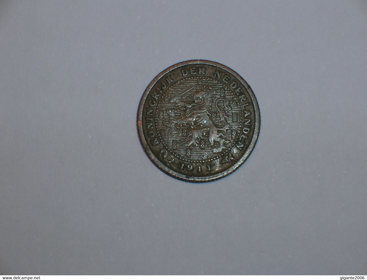 HOLANDA 1/2 CENTIMO 1911 (10329) - 0.5 Cent