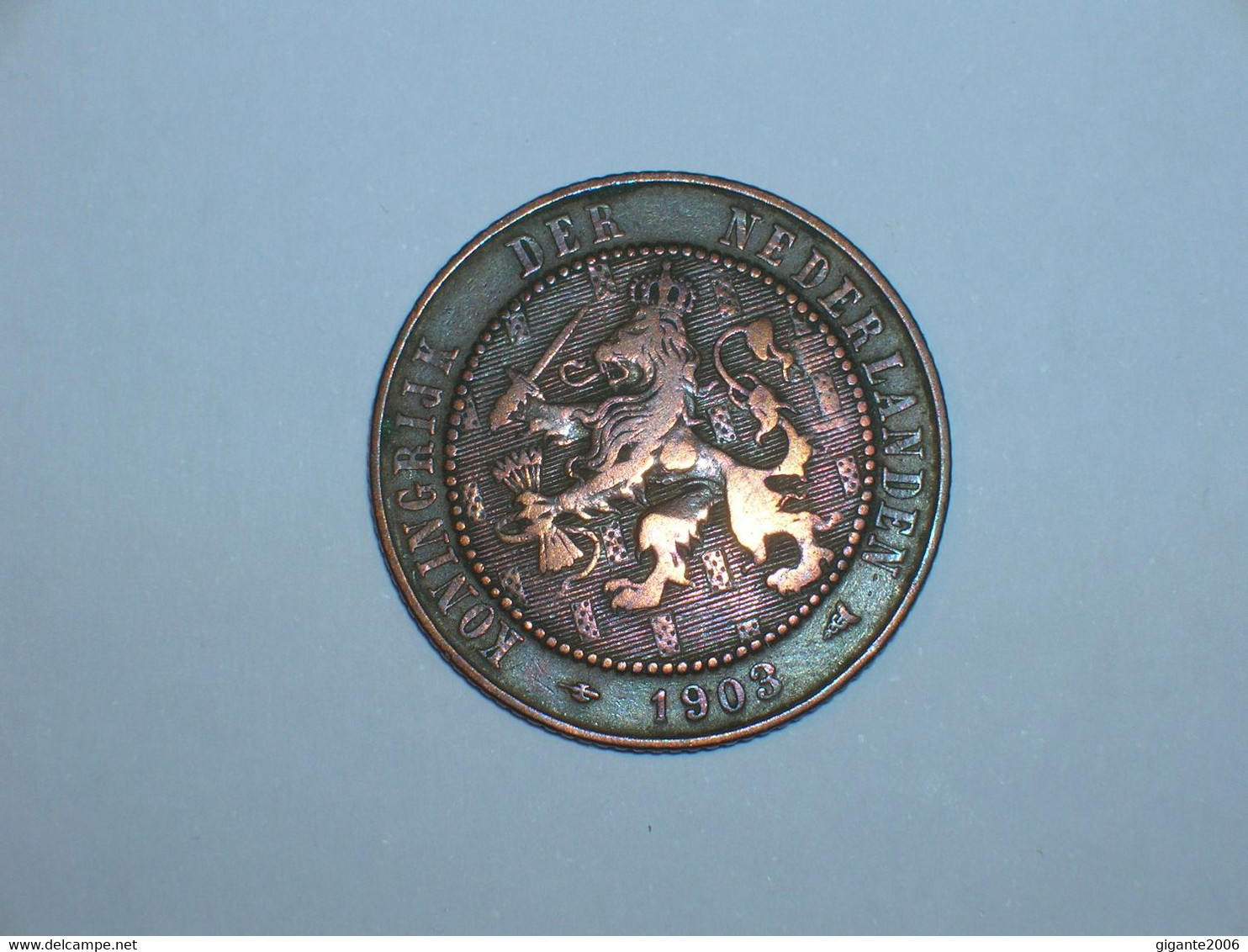 HOLANDA 2-1/2 CENTIMOS 1903 (10367) - 2.5 Centavos