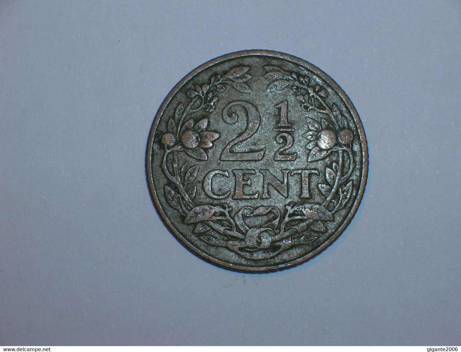 HOLANDA 2-1/2 CENTIMOS 1913 (10372) - 2.5 Centavos