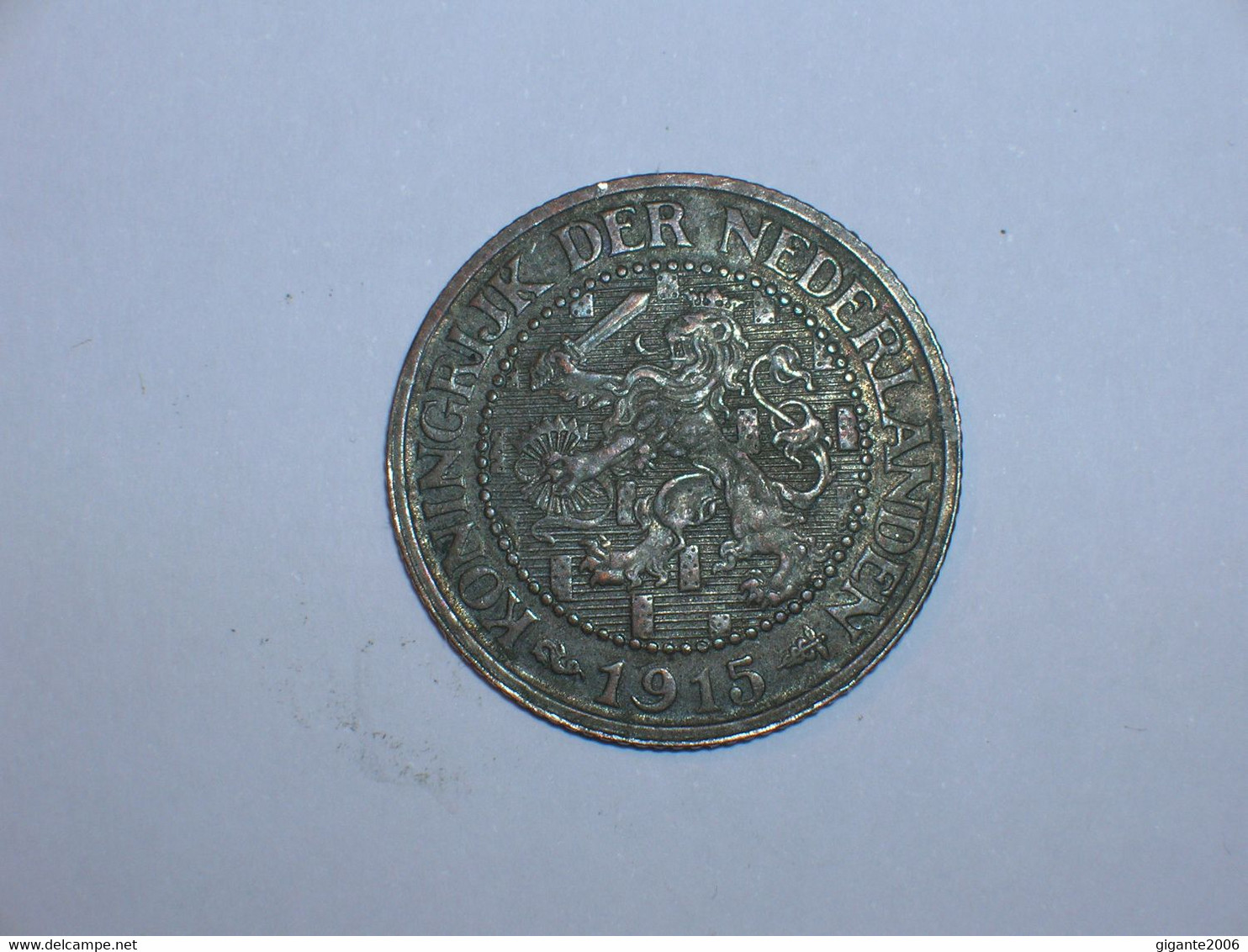 HOLANDA 2-1/2 CENTIMOS 1915 (10373) - 2.5 Cent