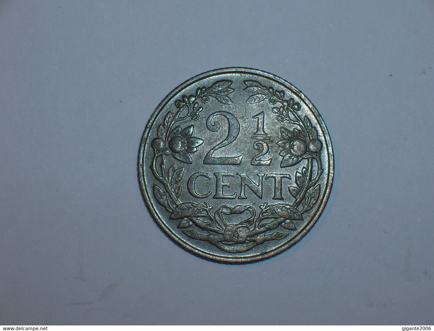 HOLANDA 2-1/2 CENTIMOS 1941 (10374) - 2.5 Centavos